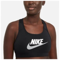 Nike - Women's Dri-Fit Swoosh Medium-Support Graphic - Brassière 12 Nike - Women's Dri-Fit Swoosh Medium-Support Graphic - Brassière -Maloja Magasi nike womens dri fit swoosh medium support graphic brassiere detail 5
