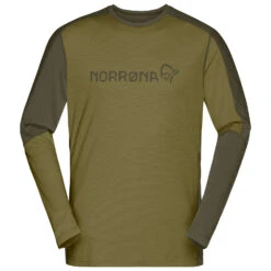 Norrøna - Falketind Equaliser Merino Round Neck - T-shirt En Laine Mérinos -Maloja Magasi norroena falketind equaliser merino round neck t shirt en laine merinos 2
