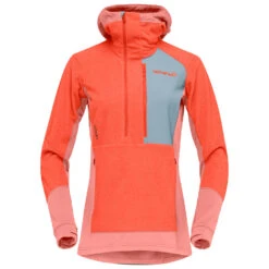 Norrøna - Women's Lofoten Thermal Pro Hood - Pull Polaire -Maloja Magasi norroena womens lofoten thermal pro hood pull polaire 1