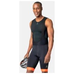 Odlo - Baselayer Top Crew Neck Singlet Zeroweight Seam - Sous-vêtement Synthétique -Maloja Magasi odlo baselayer top crew neck singlet zeroweight seam sous vetement synthetique detail 3