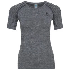 Odlo - Women's SUW Top Crew Neck S/S Performance Light - Sous-vêtement Synthétique -Maloja Magasi odlo womens suw top crew neck s s performance light sous vetement synthetique 1