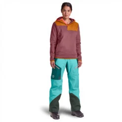 Ortovox - Women's Fleece Plus Anorak - Pull Polaire -Maloja Magasi ortovox womens fleece plus anorak pull polaire detail 5