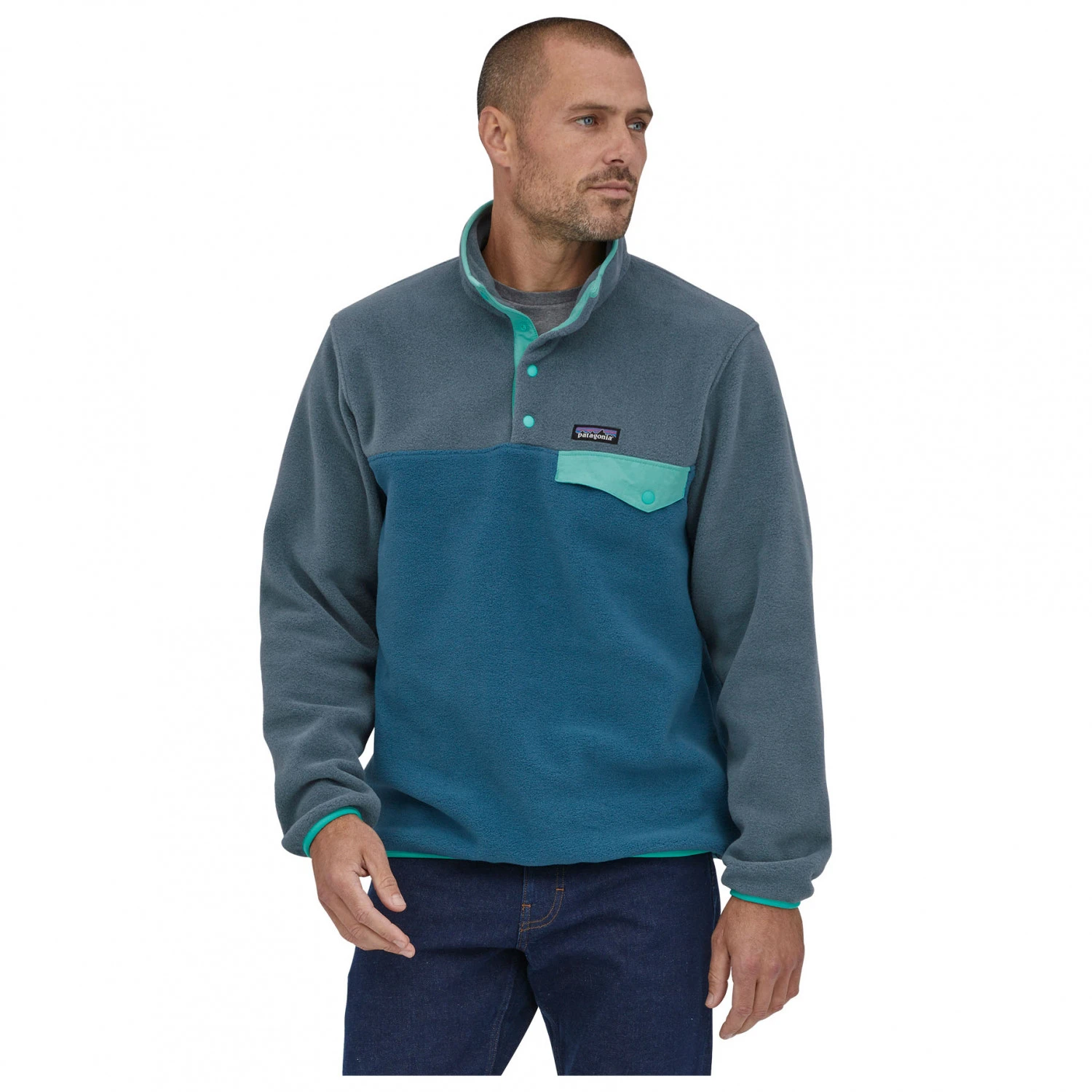 Patagonia - Lightweight Synch Snap-T P/O - Pull Polaire 4 Patagonia - Lightweight Synch Snap-T P/O - Pull Polaire – Image 2