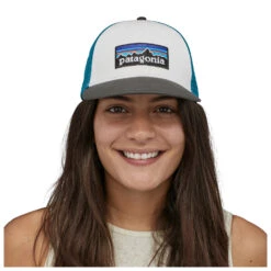 Patagonia - P-6 Logo Lopro Trucker Hat - Casquette -Maloja Magasi patagonia p 6 logo lopro trucker hat casquette detail 3