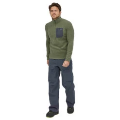 Patagonia - R1 Air Zip Neck - Pull Polaire 11 Patagonia - R1 Air Zip Neck - Pull Polaire -Maloja Magasi patagonia r1 air zip neck pull polaire detail 4