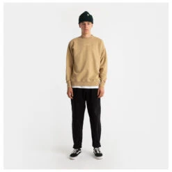 Revolution - Loose Fit Crewneck With Brand Embroidery - Pull -Maloja Magasi revolution loose fit crewneck with brand embroidery pull detail 5