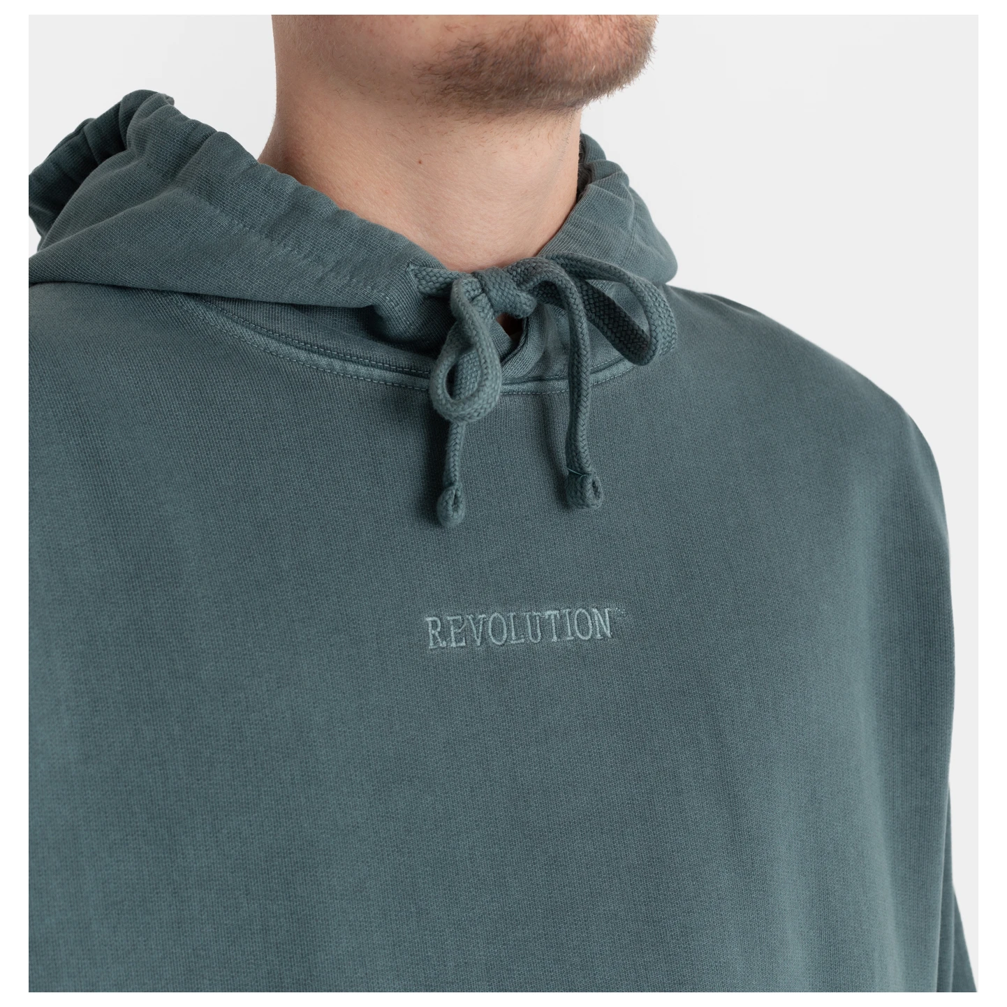 Revolution - Loose Fit Hoodie With Brand Embroidery - Sweat à Capuche 7 Revolution - Loose Fit Hoodie With Brand Embroidery - Sweat à Capuche – Image 5