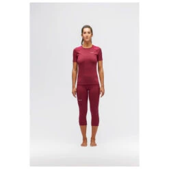 Salewa - Women's Cristallo Warm AMR 3/4 Tight - Sous-vêtement Mérinos -Maloja Magasi salewa womens cristallo warm amr 3 4 tight sous vetement merinos detail 3