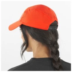 Salomon - Cross Cap - Casquette -Maloja Magasi salomon cross cap casquette bf detail 3