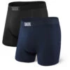 Saxx - Ultra Super Soft Boxer Brief Fly 2-Pack - Sous-vêtement Synthétique -Maloja Magasi saxx ultra super soft boxer brief fly 2 pack sous vetement synthetique