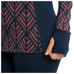 Stoic - Women's Merino240 VemdalenSt. L/S Half Zip - Sous-vêtement Mérinos -Maloja Magasi stoic womens merino240 vemdalenst l s half zip sous vetement merinos detail 6