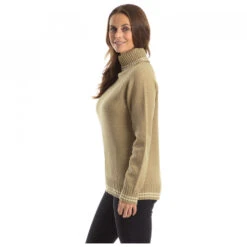 Stoic - Women's MMXX.Nauta Wool Turtle Neck Sweater - Pull En Laine -Maloja Magasi stoic womens mmxxnauta wool turtle neck sweater pull en laine detail 11