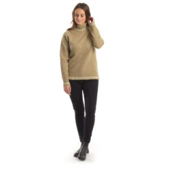 Stoic - Women's MMXX.Nauta Wool Turtle Neck Sweater - Pull En Laine -Maloja Magasi stoic womens mmxxnauta wool turtle neck sweater pull en laine detail 9