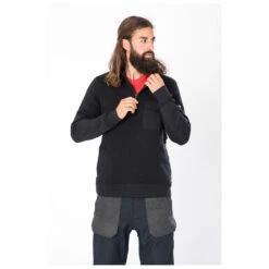 Super.natural - Compound Quarter - Pull Polaire 11 Super.natural - Compound Quarter - Pull Polaire -Maloja Magasi supernatural compound quarter pull polaire detail 4