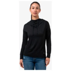 Super.natural - Women's Funnel Hoody -Maloja Magasi supernatural womens funnel hoody detail 3