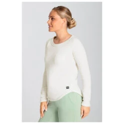 Super.natural - Women's Knit Crew - Pull -Maloja Magasi supernatural womens knit crew pull detail 3