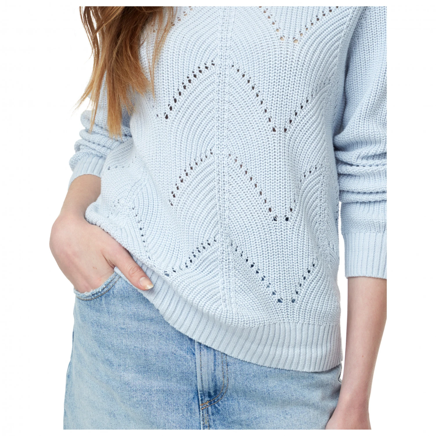 Tentree - Women's Highline Cotton Scalloped Crew Sweater - Pull 4 Tentree - Women's Highline Cotton Scalloped Crew Sweater - Pull – Image 2