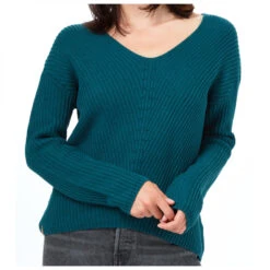Tentree - Women's Highline V-Neck Sweater - Pull -Maloja Magasi tentree womens highline v neck sweater pull 2