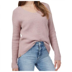 Tentree - Women's Highline V-Neck Sweater - Pull -Maloja Magasi tentree womens highline v neck sweater pull 3