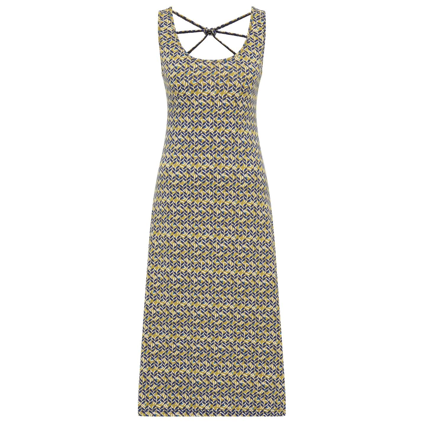 Tranquillo - Women's Jersey-Kleid Mit Rückenschnürung - Robe 8 Tranquillo - Women's Jersey-Kleid Mit Rückenschnürung - Robe – Image 6