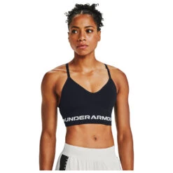 Under Armour - Women's Seamless Low Long Bra - Brassière -Maloja Magasi under armour womens seamless low long bra brassiere detail 3