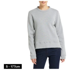 We Norwegians - Women's Polar Crewneck - Pull En Laine Mérinos -Maloja Magasi we norwegians womens polar crewneck pull en laine merinos detail 3